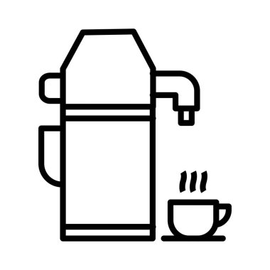 Termos Vektör Simgesi Tasarımı