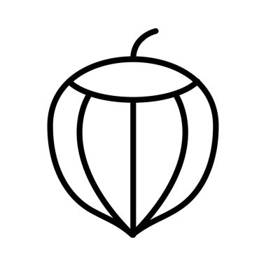 Hazelnu Vektör Simgesi Tasarımı