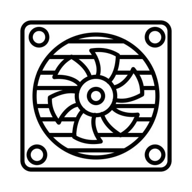 Fan Vector Icon Design