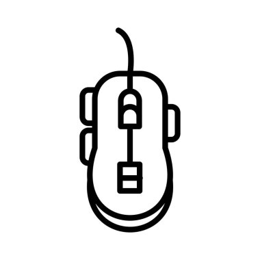 Oyun Fare Vektörü Simgesi Tasarımı
