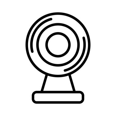 Web Cam Vektör Simgesi Tasarımı