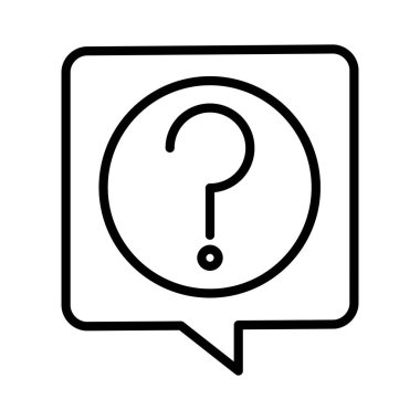 Question Vector Icon Design