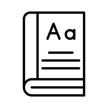 Sözlük Vektörü Simgesi Tasarımı