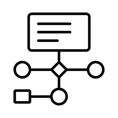 Workflow Vector Icon Design