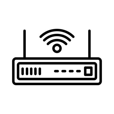 Router Vector Icon Design