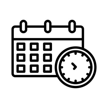 Takvim vektör simgesi tasarım