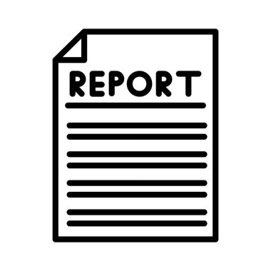 Report Vector Icon Design