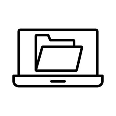 Klasör vektör simgesi tasarım