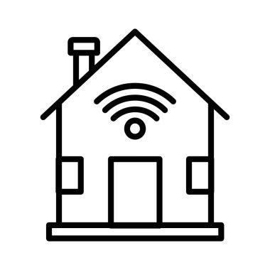 Smart Home Vector Icon Design