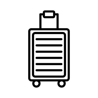Suitcase Vector Icon Design