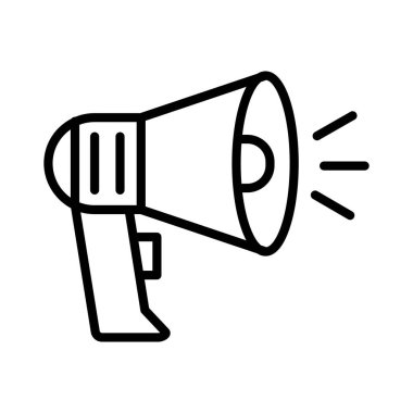 Loudspeaker Vector Icon Design