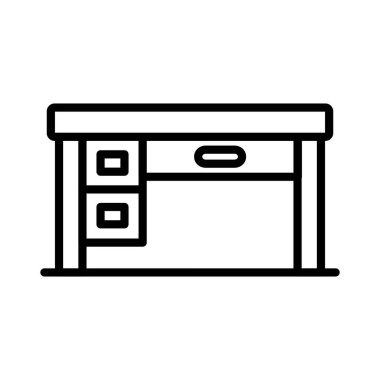 Desk Vector Icon Design