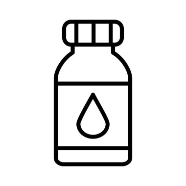 Süt Vektörü Simgesi Tasarımı