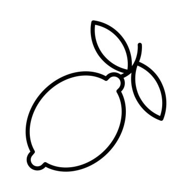 limon vektör simgesi tasarım