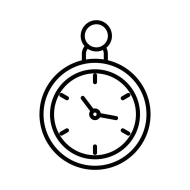 Saat vektör simge tasarımı