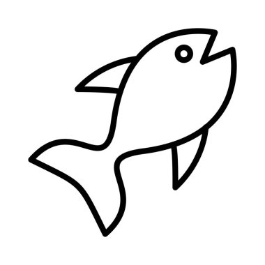Fish Vector Icon Design