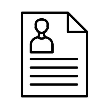 Portfolio Vector Icon Design