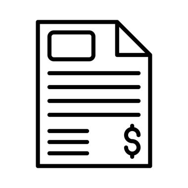 Belgeler simgesi tasarım vektör