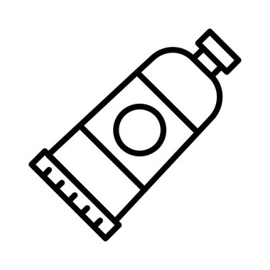 Paint tube Vector Icon Design