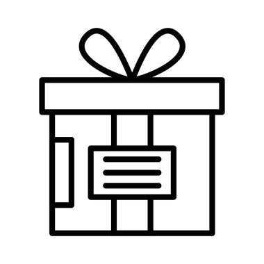 Gift Box Vector Icon Design