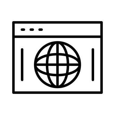 Browser Vector Icon Design