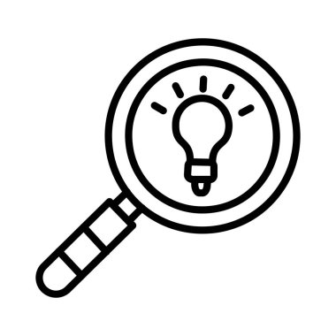 Arama vektör simgesi tasarım