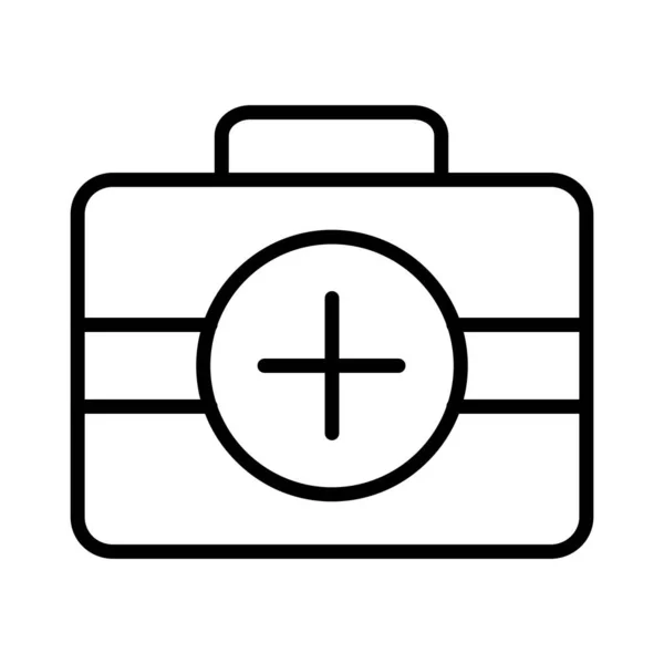 Diseño Del Icono Del Vector Primeros Auxilios — Vector de stock