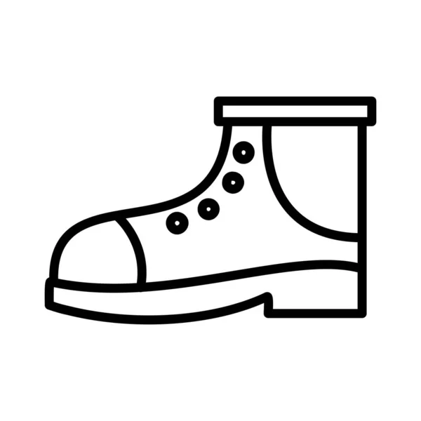 Boot Vector Icon Design — Archivo Imágenes Vectoriales