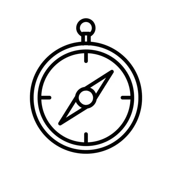 Kompass Vektor Ikon Design — Stock vektor