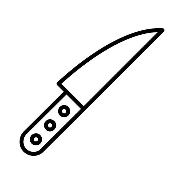 Návrh Vektorové Ikony Řezání Nože — Stockový vektor