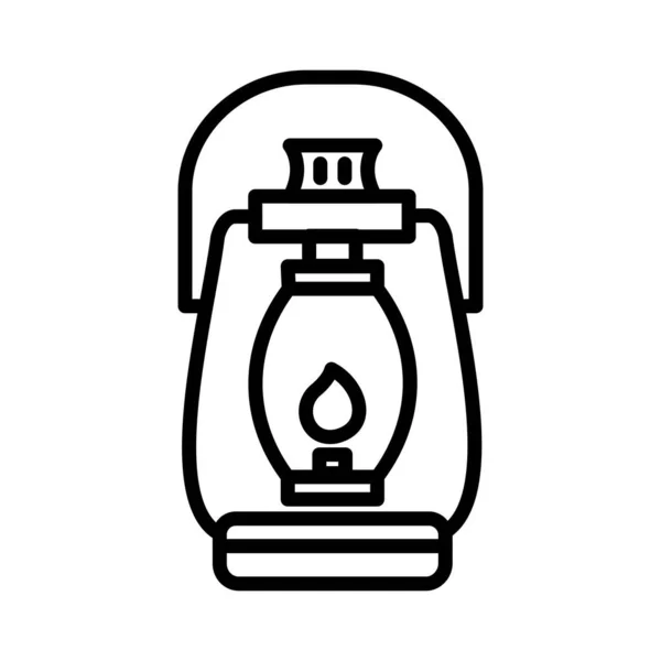 Lantern Vector Icon Design — Stock Vector