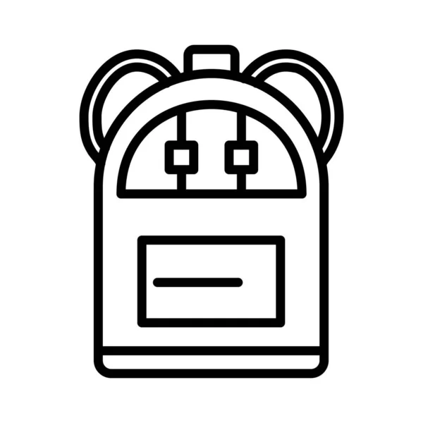 Backpack Vector Icon Design — Vettoriale Stock