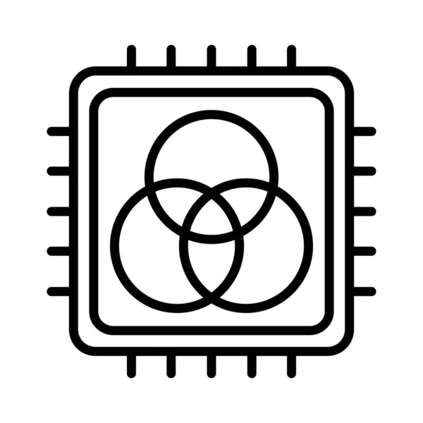 Rgb Vector Icon Design — Stockový vektor