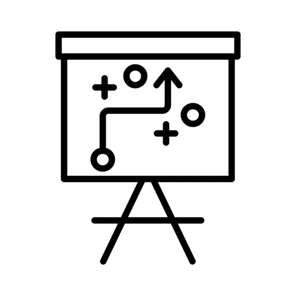 Strategy Vector Icon Design — Stockový vektor