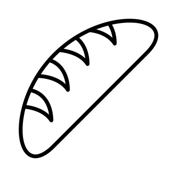 Хліб Векторний Дизайн Піктограми — стоковий вектор