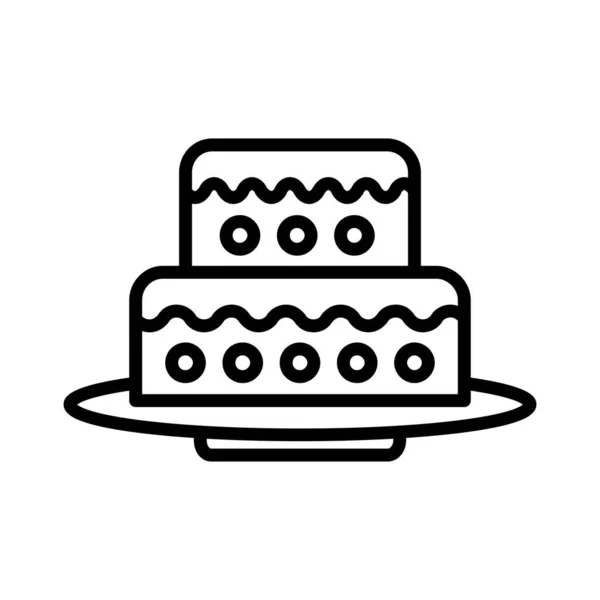 蛋糕矢量图标的设计 — 图库矢量图片