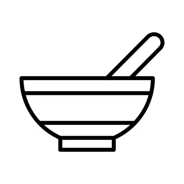 Design Ícone Vetor Sopa —  Vetores de Stock