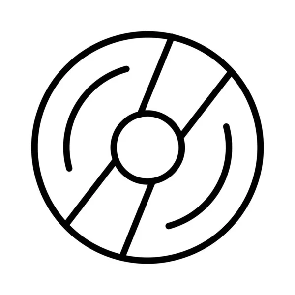 Дизайн Векторных Иконок Компактных Дисков — стоковый вектор