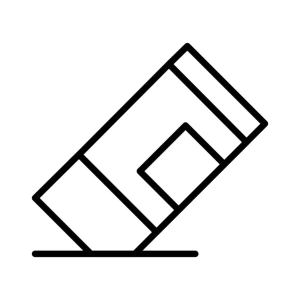 Eraser Vector Icon Design — Image vectorielle