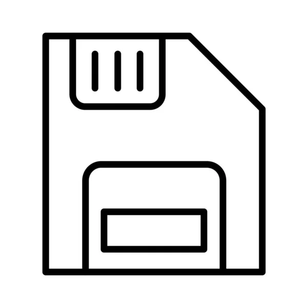 Floppy Disk Vector Icon Design — Stockvektor