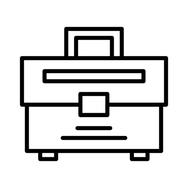 Budget Case Vector Icon Design — Stockvektor