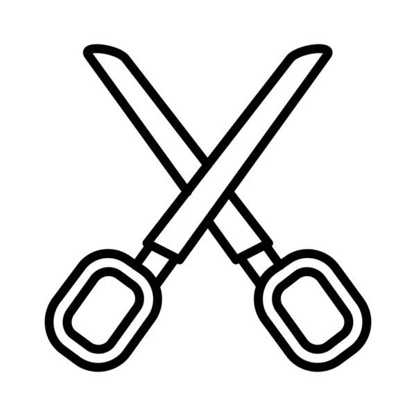 Ножиці Векторні Іконки Дизайн — стоковий вектор