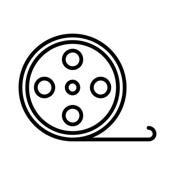 Film Reel Vector Icon Design — Stockvektor