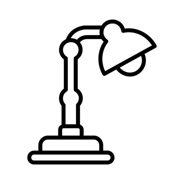 Lamp Vector Icon Design — Διανυσματικό Αρχείο
