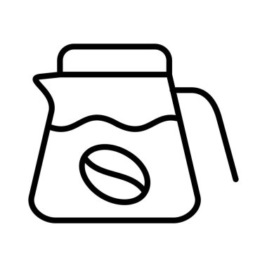 Sıcak İçecek Vektörü Simgesi Tasarımı