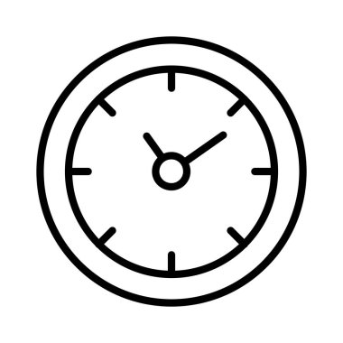 Saat vektör simge tasarımı