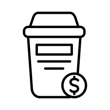Coffee Vector Icon Design