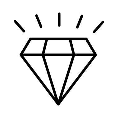 Diamond Vector Icon Design