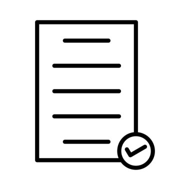 Checked Vector Icon Design