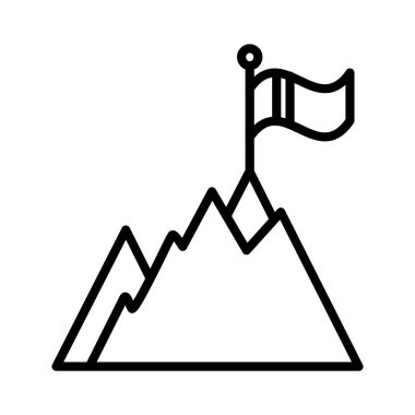 Mountain Vector Icon Design